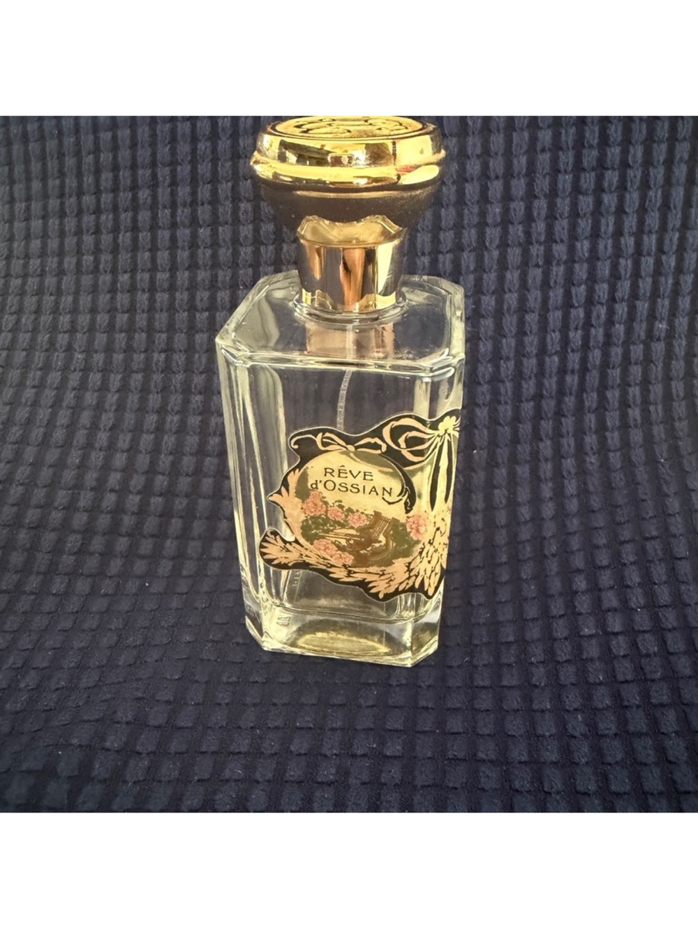 Gold-Cap Perfume Empty Bottle - Women Bath & Body